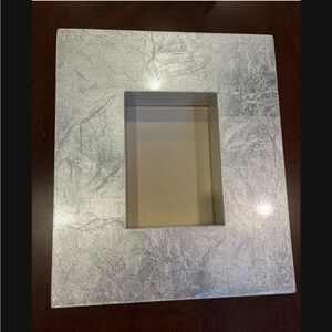 Z Gallerie Silver Textured Picture Frame